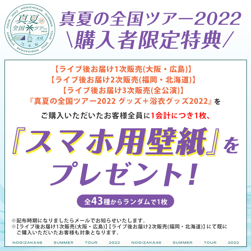 乃木坂46真夏の全国ツアーチケット - 女性アイドル