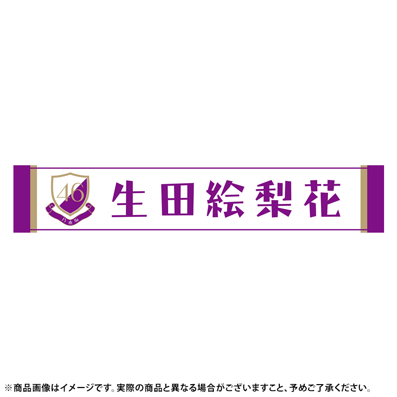 乃木坂46 生田絵梨花 初期 タオル 美品