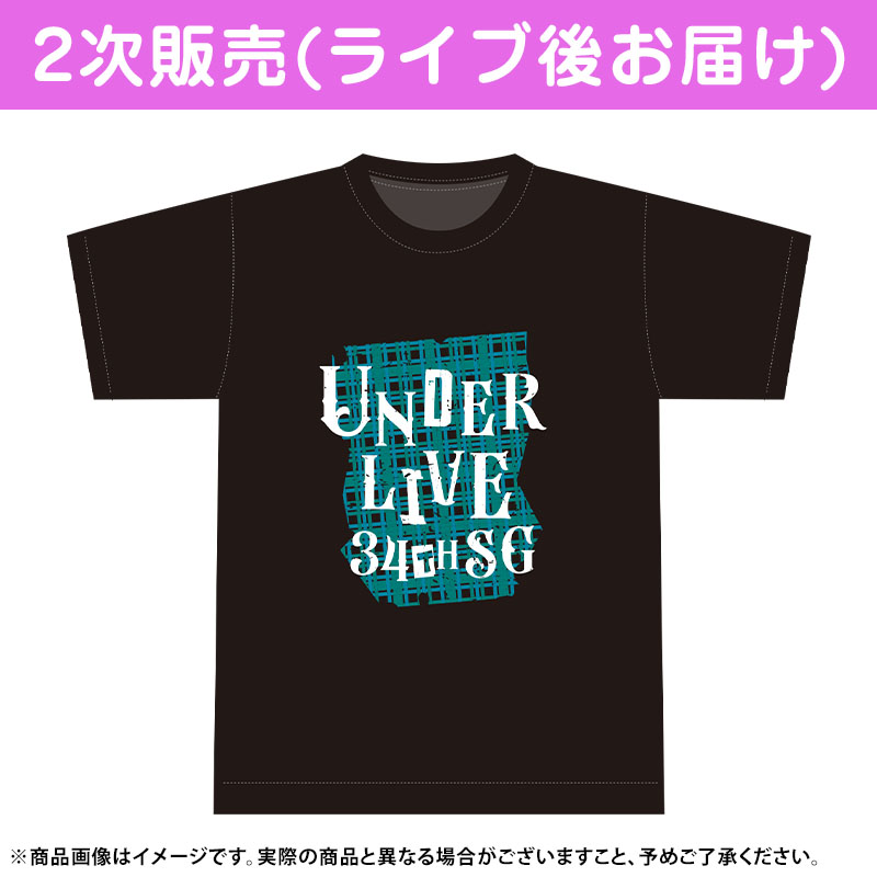 【未使用】乃木坂46/Ｔシャツ2枚セット/3rd YEAR BIRTHDAY LIVE/アンダーライブ2017/サイズＬ