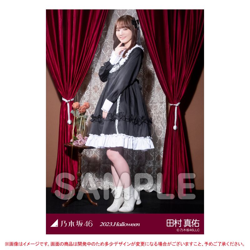 バスラタオルプレゼント 乃木坂46 柴田柚菜 2022 ハロウィン サイン生写真麗乃ちゃん_乃木坂生写真