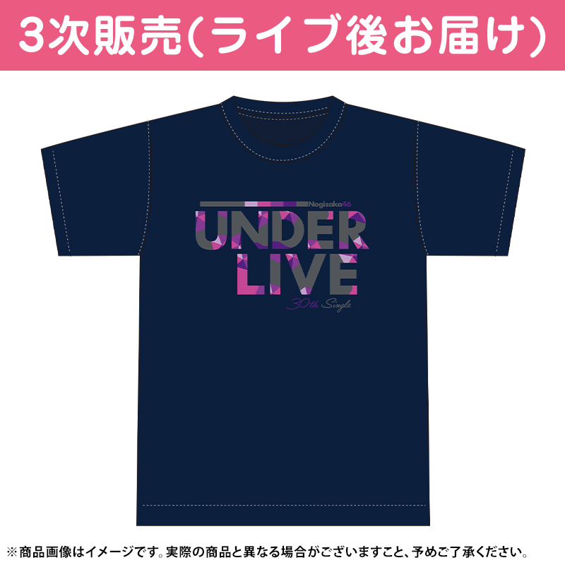 【未使用】乃木坂46/Ｔシャツ2枚セット/3rd YEAR BIRTHDAY LIVE/アンダーライブ2017/サイズＬ