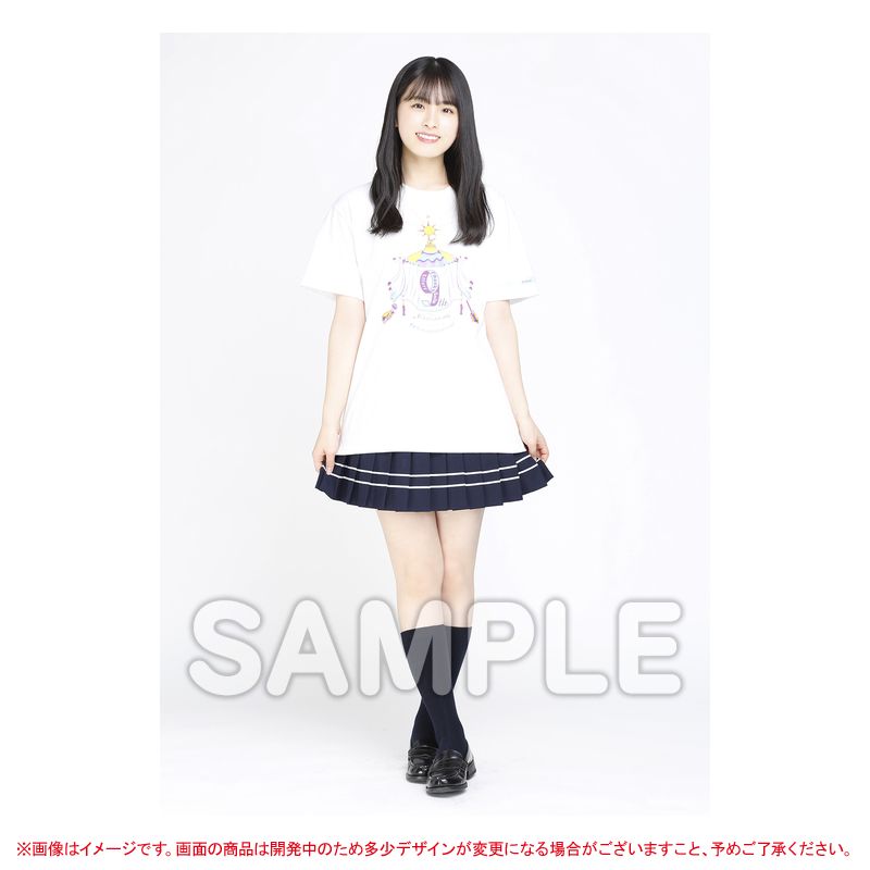 与田祐希 直筆サイン入り 9thBDライブTシャツ ヨリ 乃木坂46 生写真 