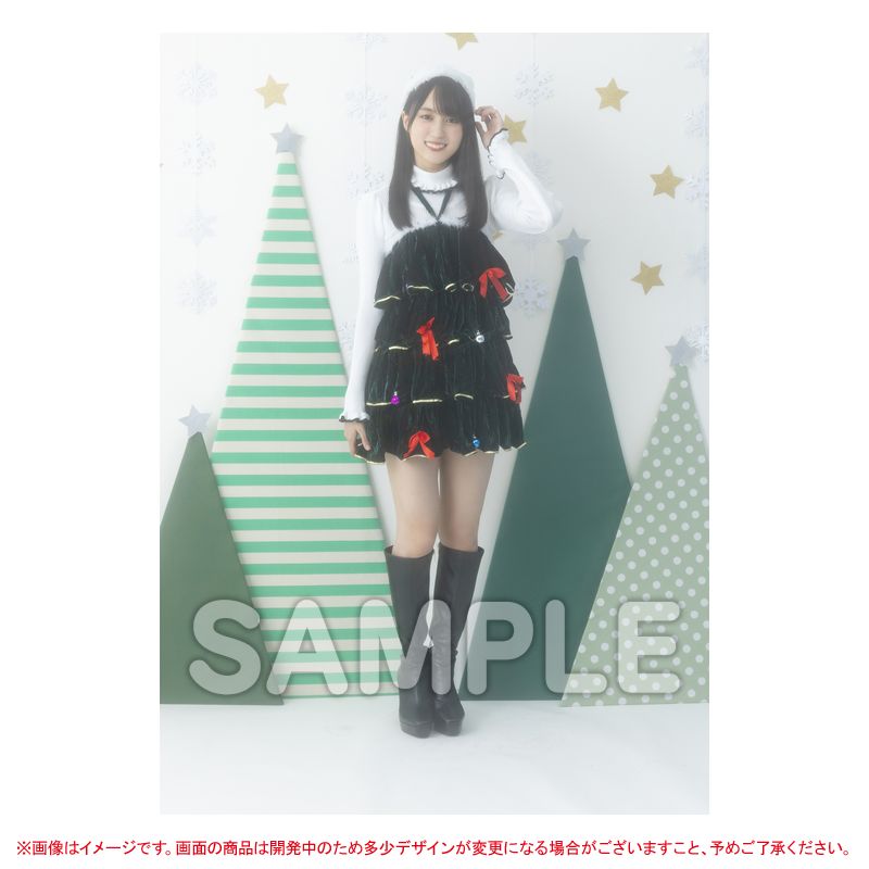 受注生産品 乃木坂46 賀喜遥香 タータンチェック ibrain MA-1×スカート 